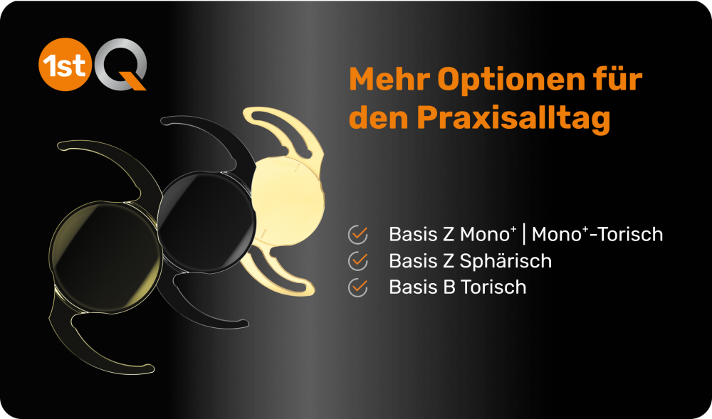 Portfolioerweiterung bei 1stQ: Weitere IOL jetzt verfügbar